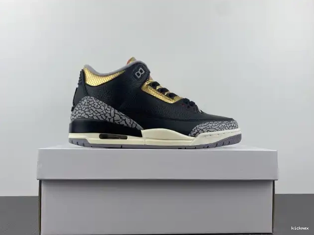 Cheap MAX 3 Jordan Black WMNS Air CK9246-067 Gold 0404